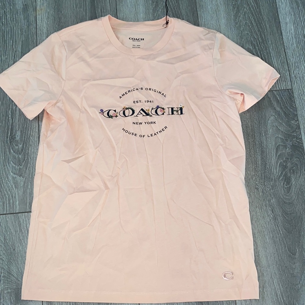 Coach embroidered shirt